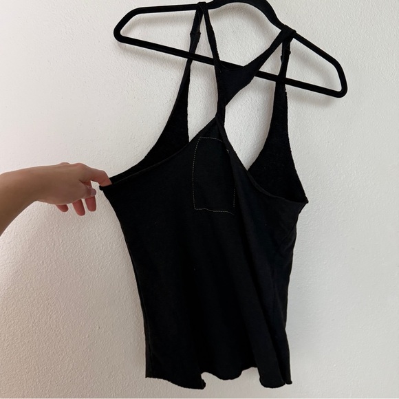 Aviator Nation Another Day In Paradise Raw Edge Black Muscle Tank - Picture 2 of 5